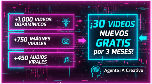 Crea contenido viral épico en minutos +1.000 recursos + IA creativa